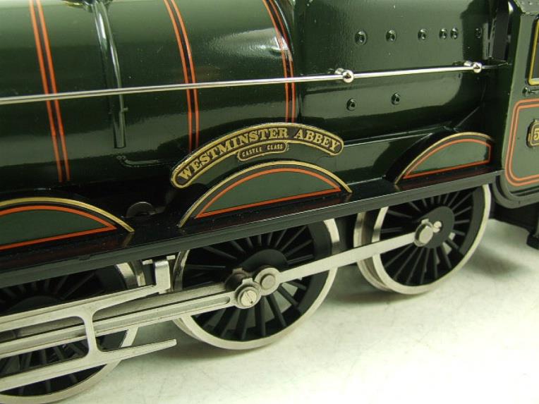 Ace Trains O Gauge E7/2 BR Castle Class "Westminister Abbey" R/N 5089 Electric 2/3 Rail Bxd image 14