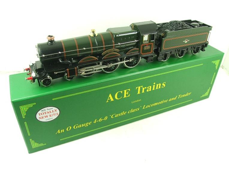 Ace Trains O Gauge E7/2 BR Castle Class "Westminister Abbey" R/N 5089 Electric 2/3 Rail Bxd image 21