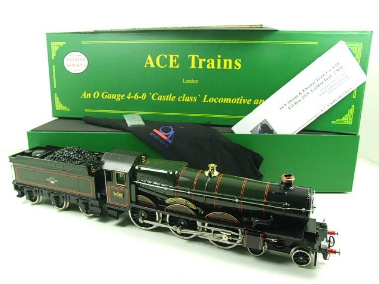 Ace Trains O Gauge E7/2 BR Castle Class "Westminister Abbey" R/N 5089 Electric 2/3 Rail Bxd image 22