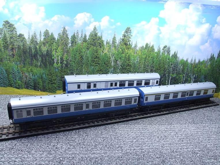 Ace Trains O Gauge C13-C BR Mark 1 Coaches x3 Set 2/3 Rail Boxed image 10