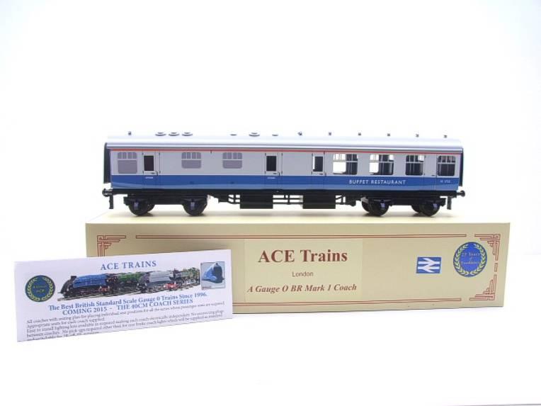 Ace Trains O Gauge C13-RB BR Mark 1 Restaurant Coach RN M175 Boxed 2/3 Rail image 15