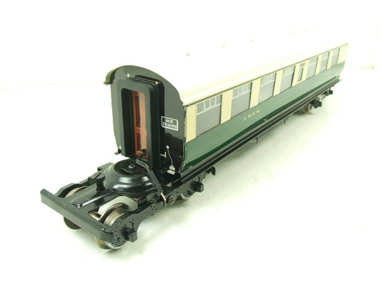 Ace Trains O Gauge C4 LNER Green & Cream Articulated Tourist Stock x6 Coaches Set Boxed Lit Interiors image 17