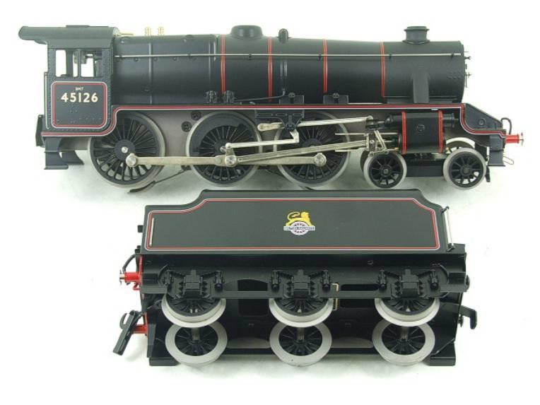 Ace Trains O Gauge E19-C1 BR Satin Black 5 Loco & Tender R/N 45126 Electric 2/3 Rail Bxd image 14