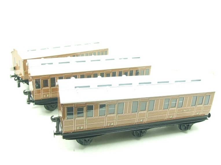 Ace Trains O Gauge C24 LNER Six Wheel White Clerestory Roof Clemenson x3 Coaches Set 2 Bxd image 20