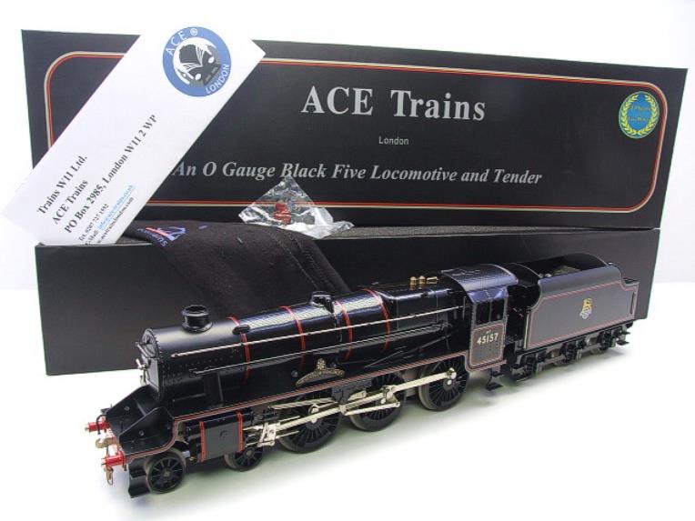 Ace Trains O Gauge E19-C3 BR 5P/5F Stanier Black 5 Class 5MT "The Glasgow Highlander" R/N 45157 Electric 2/3 Rail  Boxed image 22