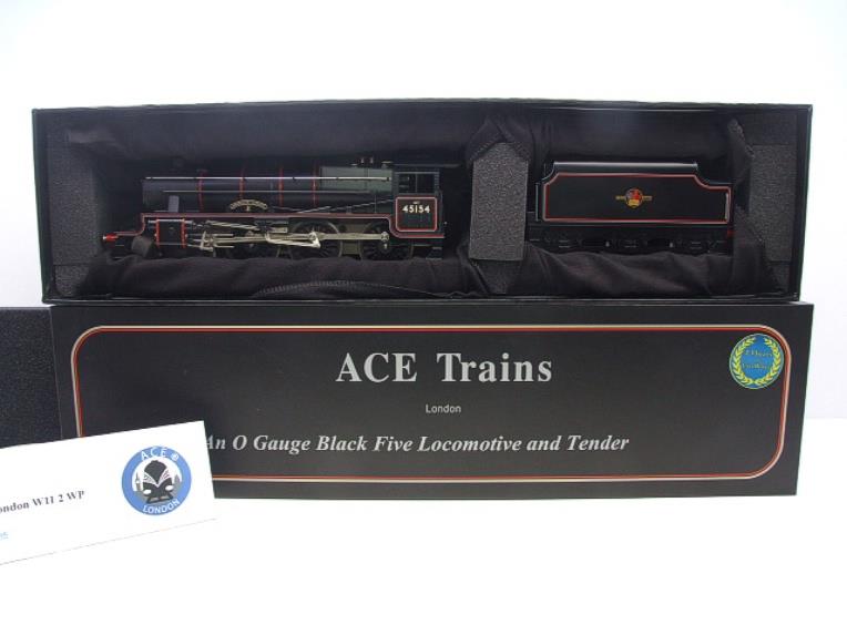 Ace Trains O Gauge E19-D3 BR 5P/5F Stanier Black 5 Class 5MT 4-6-0 “Lanarkshire Yeomanry" 45154 image 19