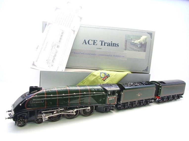 Ace Trains O Gauge E4 A4 Pacific BR Green "Bittern" & Two Tenders R/N 60019 Elec 3 Rail Boxed image 20