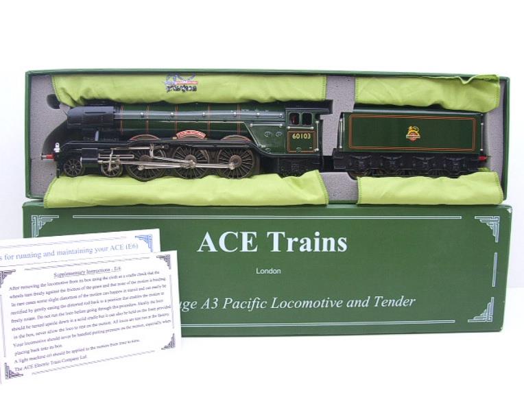 Ace Trains O Gauge E/6 A3 Pacific BR "Flying Scotsman" R/N 60103 Boxed 3 Rail image 19