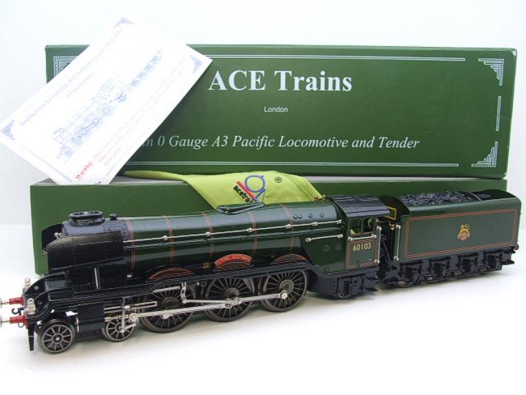 Ace Trains O Gauge E/6 A3 Pacific BR "Flying Scotsman" R/N 60103 Boxed 3 Rail image 22