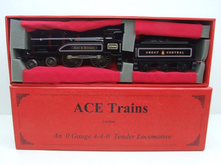 Ace Trains O Gauge E/3 "Great Central" 4-4-0 Loco & Tender "John H Kitchen" R/N 2006 Elec 3 Rail Bxd image 19