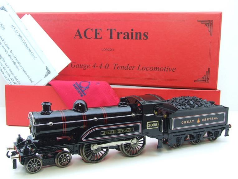 Ace Trains O Gauge E/3 "Great Central" 4-4-0 Loco & Tender "John H Kitchen" R/N 2006 Elec 3 Rail Bxd image 22