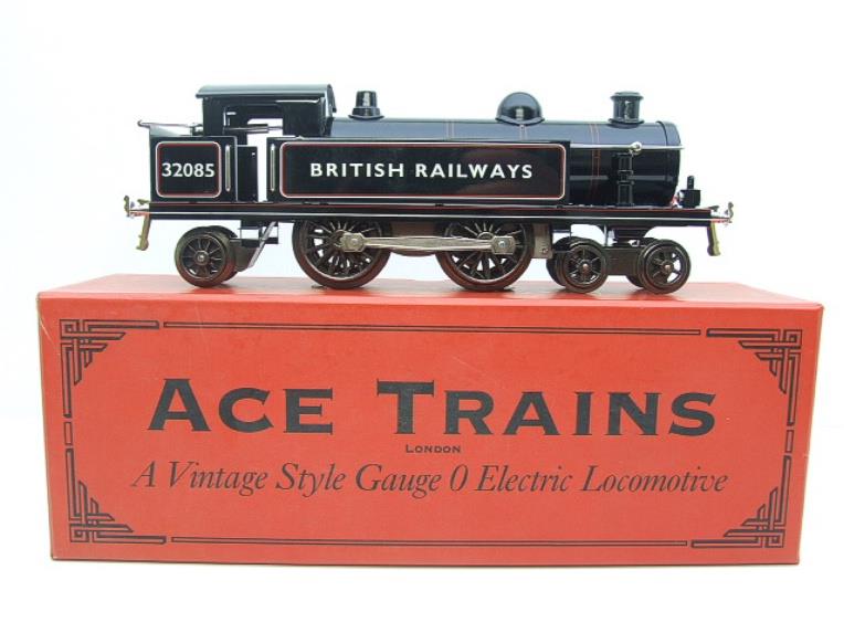 Ace Trains O Gauge E/2 "British Railways" 4-4-2 Tank Loco R/N 32085 Electric 3 Rail Boxed image 1