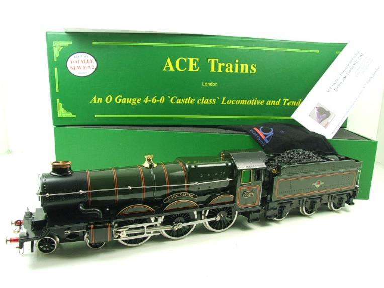 Ace Trains O Gauge E7/2 BR Castle Class "Clun Castle" R/N 7029 Electric 2/3 Rail image 22