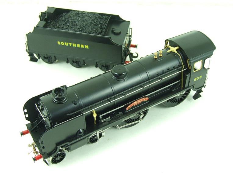 Ace Trains O Gauge E/10P SR Black Schools Class "Westminster" R/N 908 Electric 2/3 Rail Bxd image 10