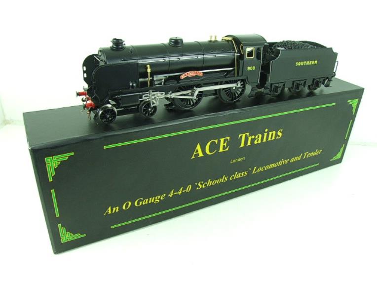 Ace Trains O Gauge E/10P SR Black Schools Class "Westminster" R/N 908 Electric 2/3 Rail Bxd image 22