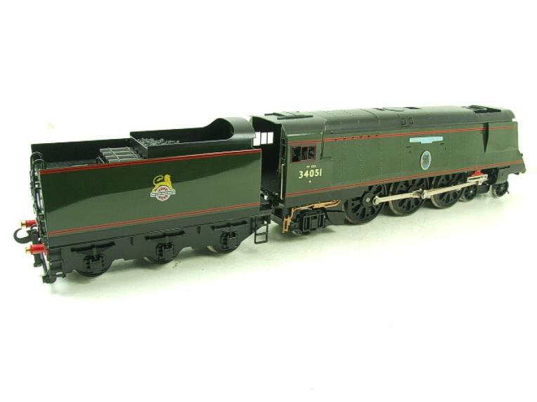 Ace Trains O Gauge E9S1 Bulleid Pacific BR "Sir Winston Churchill" R/N 34051 Elec 2/3 Rail Boxed image 16