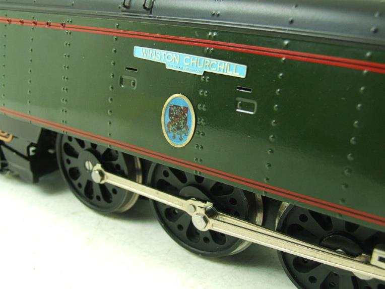 Ace Trains O Gauge E9S1 Bulleid Pacific BR "Sir Winston Churchill" R/N 34051 Elec 2/3 Rail Boxed image 17