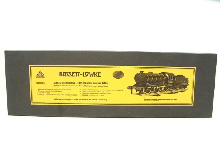 Bassett Lowke O Gauge BL99032/C LNER J39 Loco & Tender R/N 1586 Electric 2/3 Rail Bxd image 15