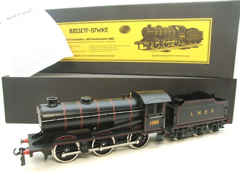 Bassett Lowke O Gauge BL99032/C LNER J39 Loco & Tender R/N 1586 Electric 2/3 Rail Bxd image 20