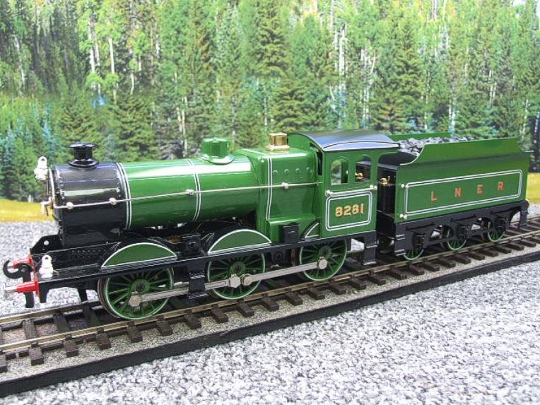 Ace Trains, Darstaed, O Gauge J Class LNER Green Loco & Tender R/N 8281 Electric 3 Rail Bxd image 19