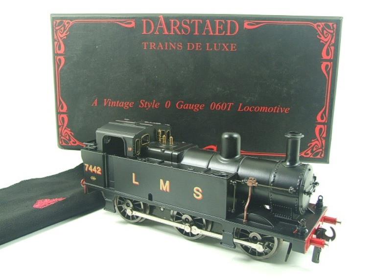 Darstaed O Gauge LMS Unlined Black Post War Class 3F Jinty Tank Loco R/N 7442 Bxd Electric 3 Rail image 15