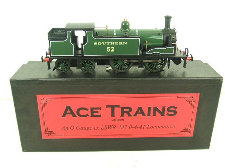 Ace Trains O Gauge E24B SR Southern Maunsell Green M7 Tank Loco 0-4-4 R/N 52 Electric 2/3 Rail Boxed image 19