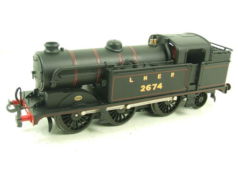 Ace Trains O Gauge E/11 LNER Satin Black N2 Class 0-6-2 Tank Loco R/N 2674 Electric 2/3 Rail Boxed image 11