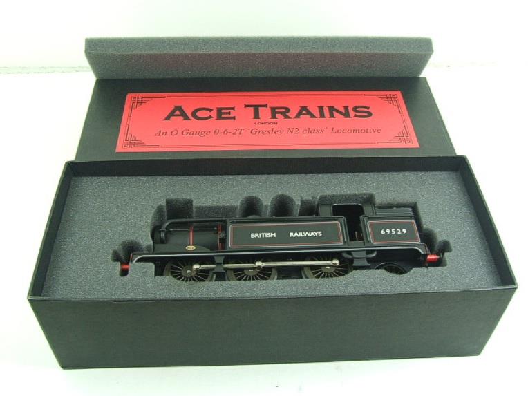 Ace Trains O Gauge E11D "Britsish Railways" Satin Black N2 Class 0-6-2 Tank R/N 69529 Elec 2/3 Rail Boxed image 13