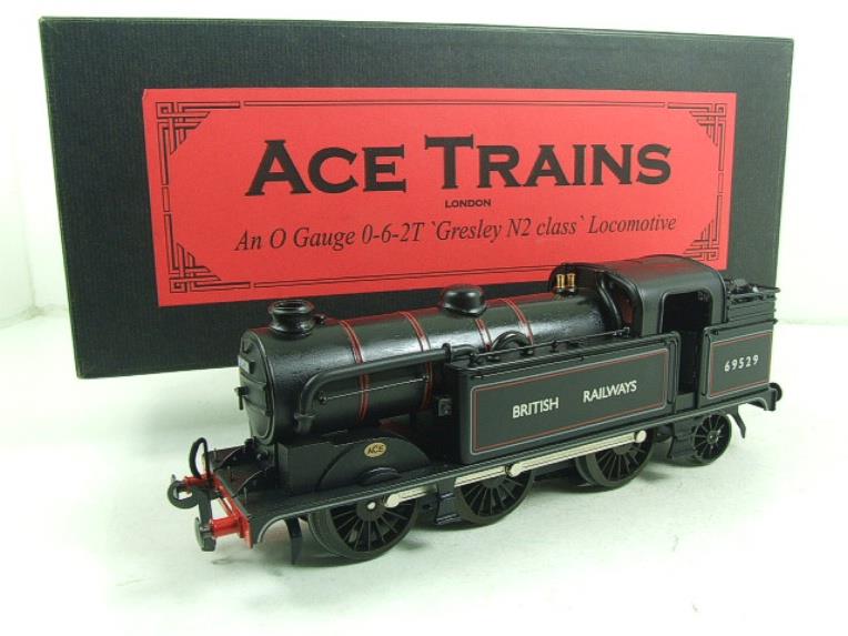 Ace Trains O Gauge E11D "Britsish Railways" Satin Black N2 Class 0-6-2 Tank R/N 69529 Elec 2/3 Rail Boxed image 17