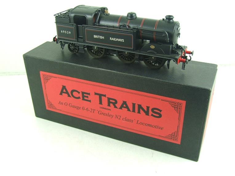 Ace Trains O Gauge E11D "Britsish Railways" Satin Black N2 Class 0-6-2 Tank R/N 69529 Elec 2/3 Rail Boxed image 18