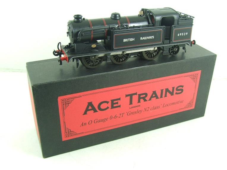 Ace Trains O Gauge E11D "Britsish Railways" Satin Black N2 Class 0-6-2 Tank R/N 69529 Elec 2/3 Rail Boxed image 19