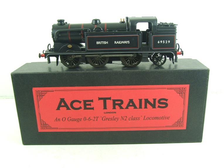 Ace Trains O Gauge E11D "Britsish Railways" Satin Black N2 Class 0-6-2 Tank R/N 69529 Elec 2/3 Rail Boxed image 20