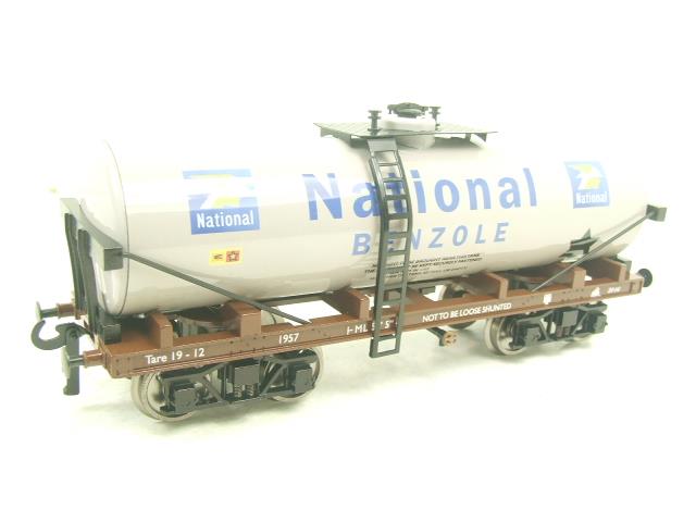 Darstaed O Gauge Bogie Tanker "National Benzole" Post War Livery 2/3 Rail Running Boxed image 11