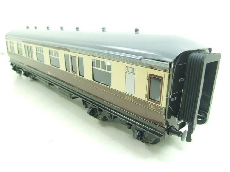 Ace Trains O Gauge C12 GWR Brown & Cream "Hawksworth" Coaches x3 Set A Boxed 2/3 Rail image 14