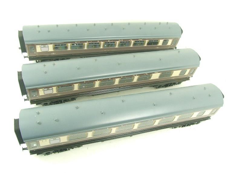 Ace Trains O Gauge C14 BR MK 1 Pullman Coaches x3 Set A Bxd 2/3 Rail Grey Roofs image 15