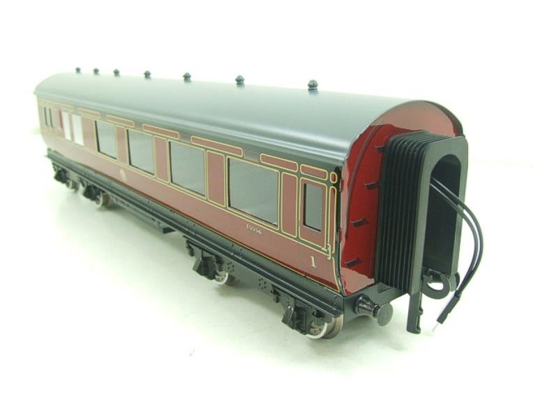 Darstaed O Gauge LMS Period 2 Corridor Coaches x3 Boxed 2/3 Rail Set B image 14