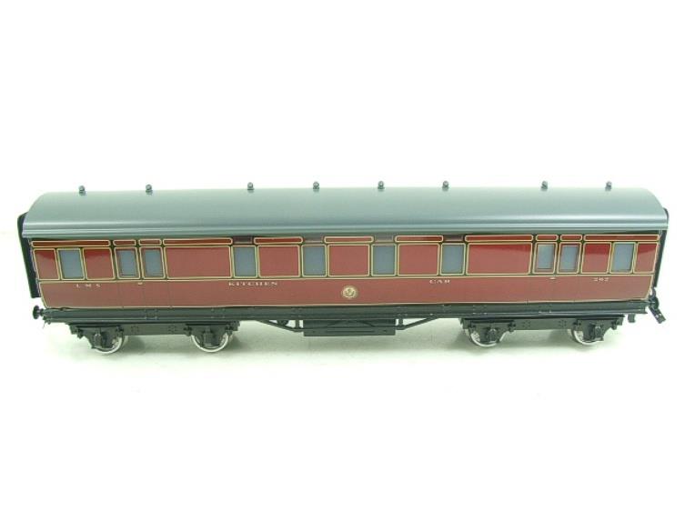 Darstaed O Gauge LMS Period 2 Corridor Coaches x3 Boxed 2/3 Rail Set B image 16