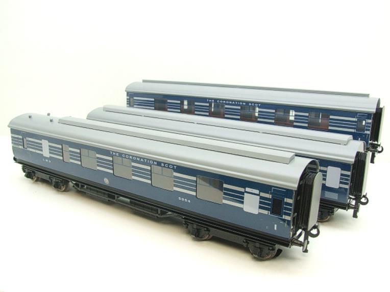Ace Trains E12A Coronation Pacific LMS Blue "Coronatiion" & x6 Coaches Set" Electric 2/3 Rail image 12