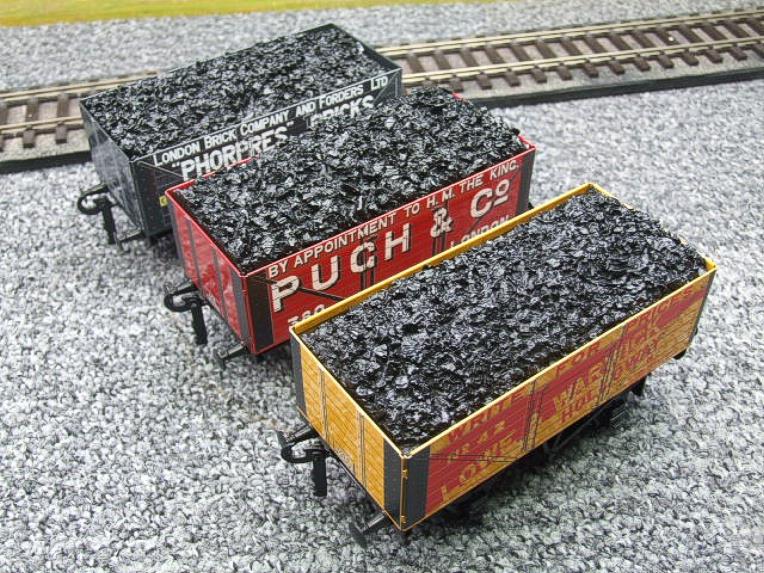 Ace Trains O Gauge G/5 WS3 Private Owner "London" Coal Wagons x3 Set 3 Bxd image 13
