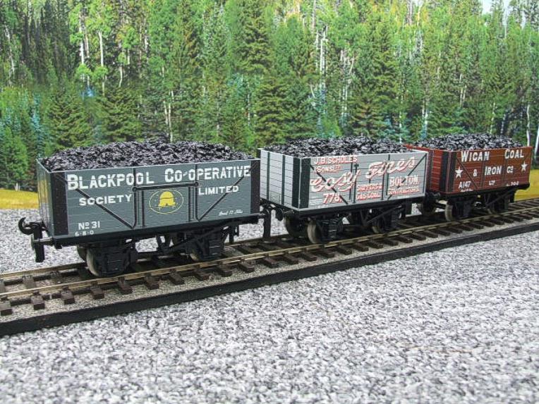 Ace Trains O Gauge G/5 WS4 Private Owner "North West" Coal Wagons x3 Set 4 Bxd image 15
