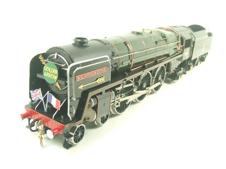 Ace Trains O Gauge E27D BR Green Britannia Class "William Shakespeare" FOB Golden Arrow Edition" R/N 70004 Bxd image 13
