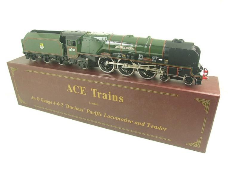 Ace Trains O Gauge E12G1 BR Duchess Pacific "Ducheess of Montrose" R/N 46232 Electric 2/3 Rail Bxd image 16