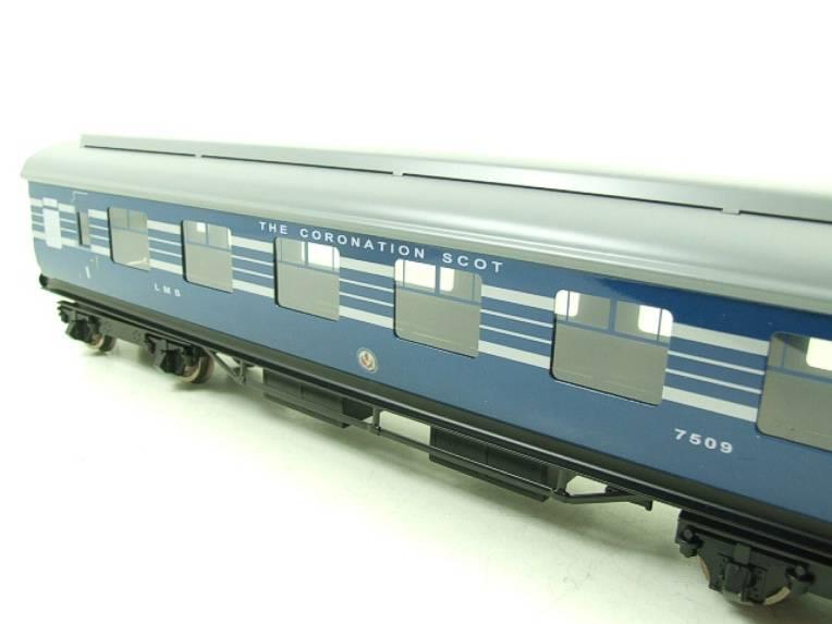 Ace Trains O Gauge C20-B LMS Blue Coronation Scot x3 Coaches 2/3 Rail Set B Bxd image 11