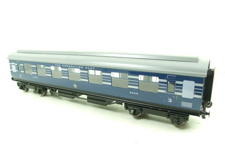 Ace Trains O Gauge C20-B LMS Blue Coronation Scot x3 Coaches 2/3 Rail Set B Bxd image 14