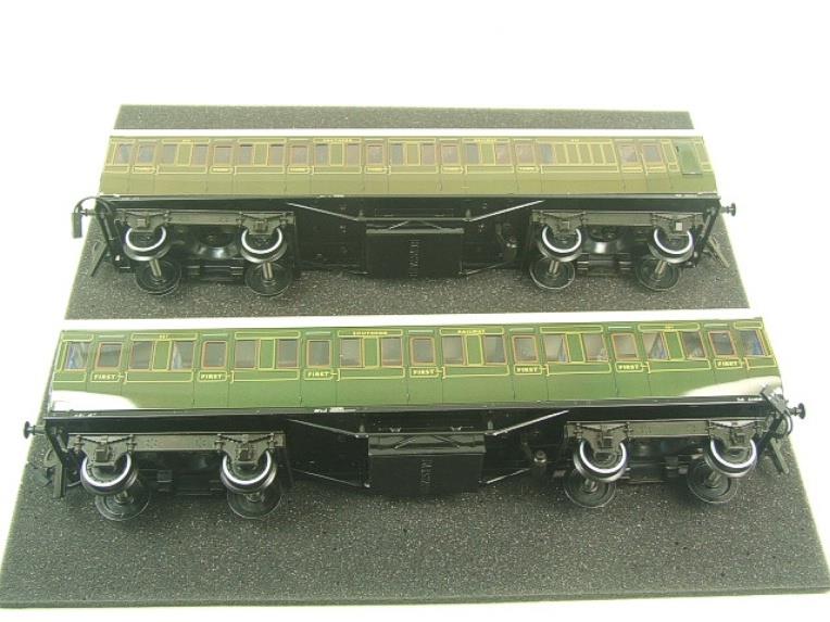 Darstaed O Gauge "SR" x5 Suburban Non Corridor Coaches Set 2/3 Rail Running Boxed image 15