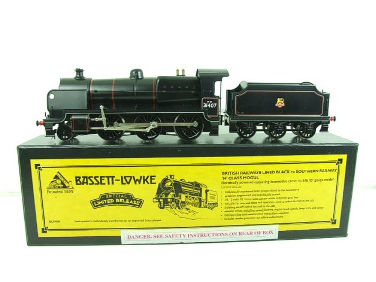 Bassett Lowke O Gauge BL99004 BR Black N Class Mogul Loco & Tender R/N 31407 Electric 2/3 Rail image 21