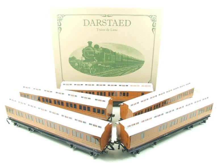 Darstaed O Gauge "LNER" x5 Suburban Non Corridor Coaches Set 3 Rail Clerestory Roofs Boxed image 17