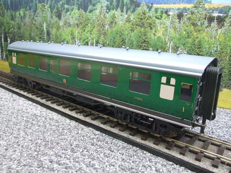 Ace Trains O Gauge C13B BR MK1 SR Southern Green Coaches x3 Set B Boxed 2/3 Rail image 11