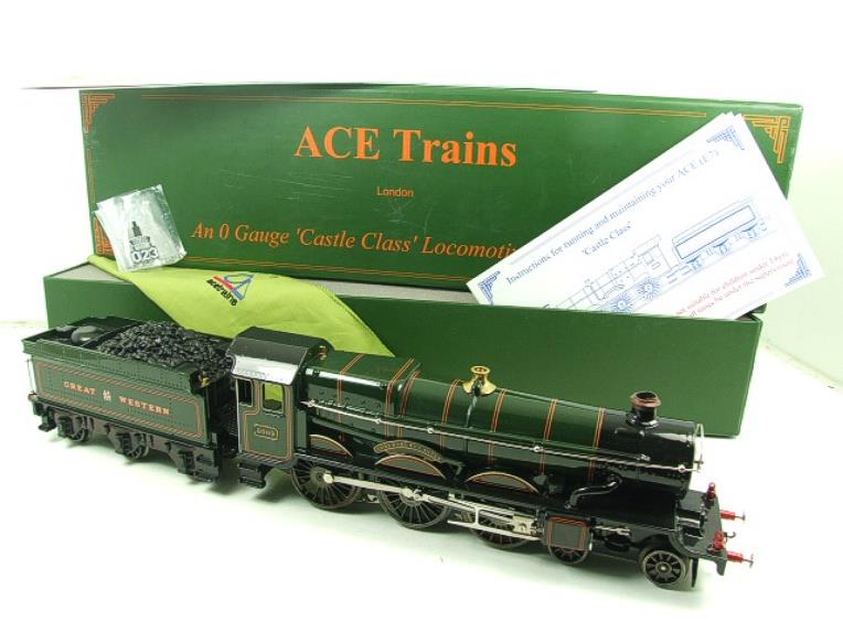 Ace Trains O Gauge E7 GWR Castle Class "Shrewsbury Castle" R/N 5009 Electric 3 Rail image 21