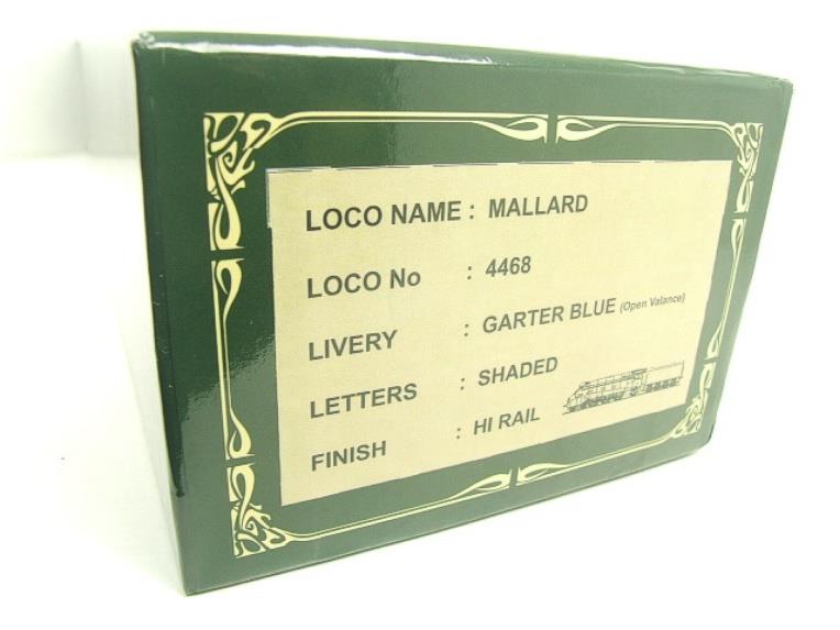 Darstaed O Gauge A4 Pacific LNER Garter Blue "Mallard" R/N 4468 Electric 3 Rail Boxed image 20